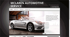 Desktop Screenshot of mclarenautorepair.com